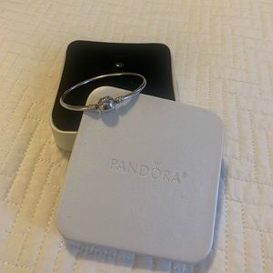 Pandora bow bangle.